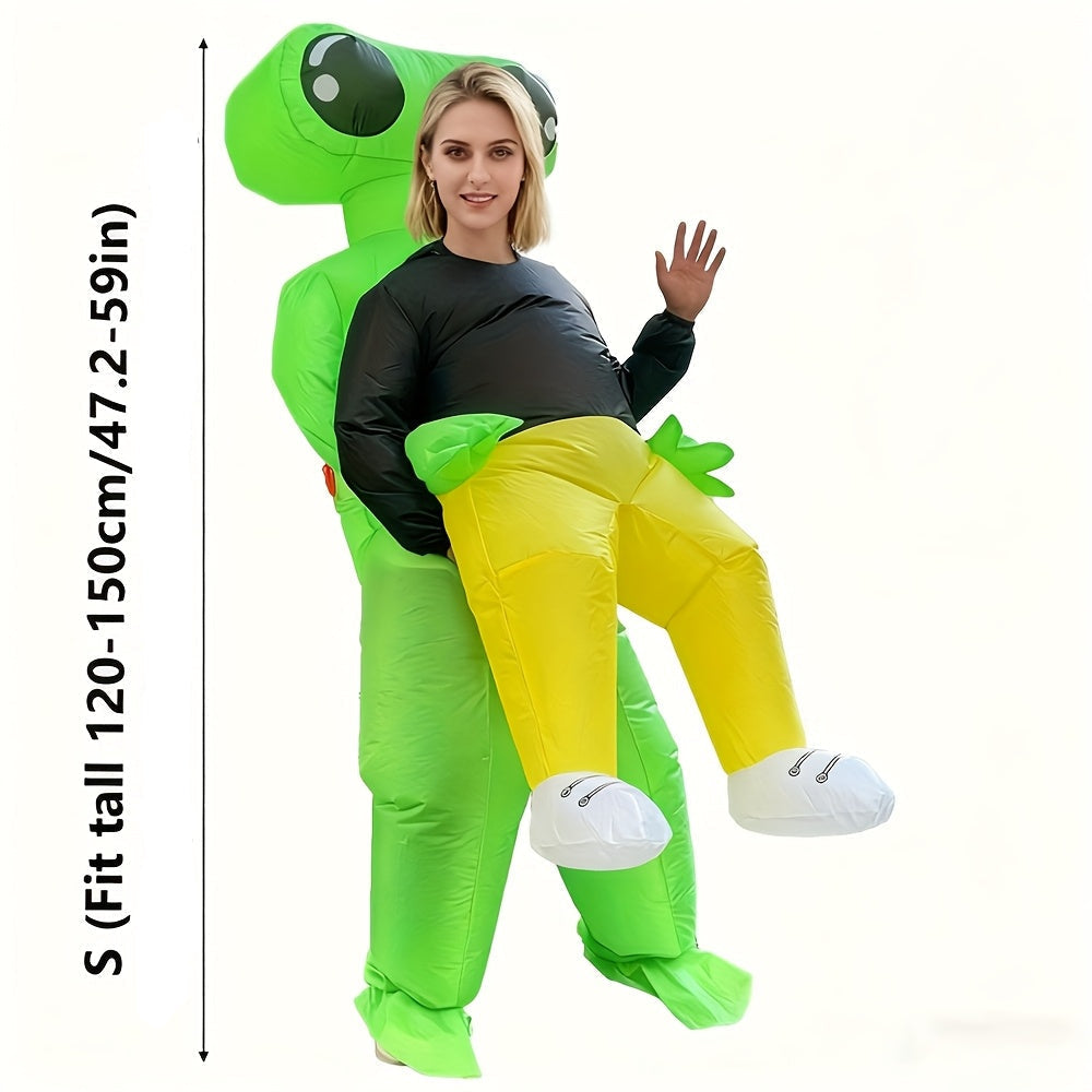 Self-Inflating Alien Abduction Costume with USB Power Halloween - Tophatter Daily Deals