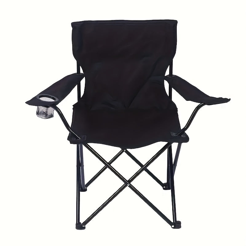Camping Chair with Portable Steel Frame Outdoor Recreation > Camping > Camp Furniture - Tophatter Daily Deals