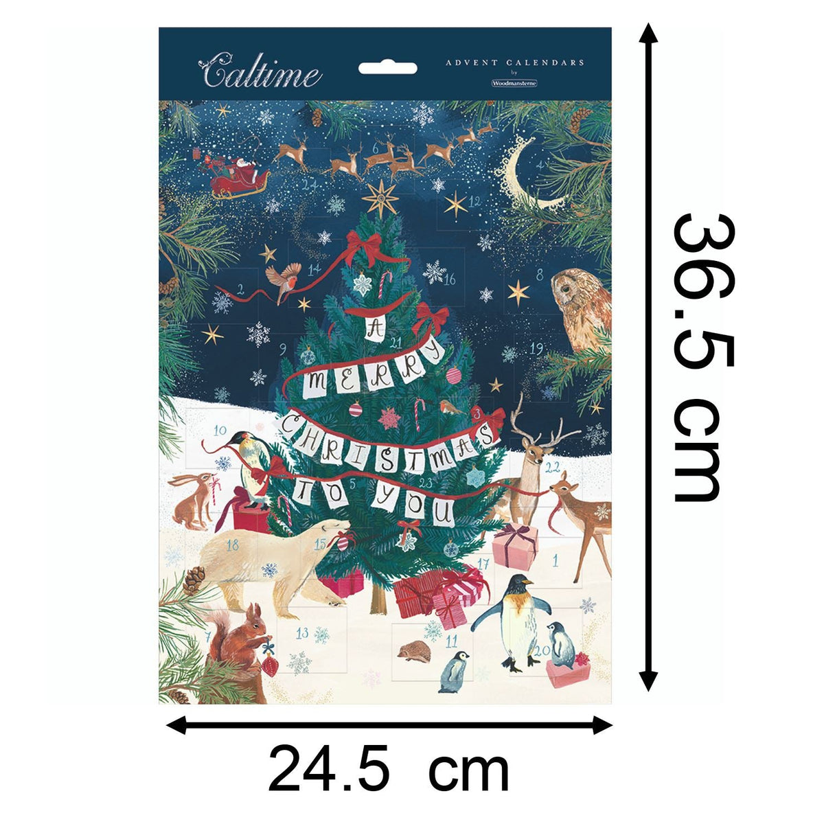 A Merry Christmas to You Christmas Advent Calendar | Christmas Advent Calendar Advent Calendar - Tophatter Daily Deals