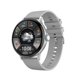 Bluetooth Call Smart Bracelet Wireless Charging Heart Rate Blood Pressure Silver tape USB 0 - Tophatter Daily Deals