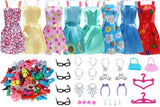 42 Pieces 8 Short Skirts 10 Pairs Of High Heels 4 Glasses Random style color 42pcs 0 - Tophatter Daily Deals