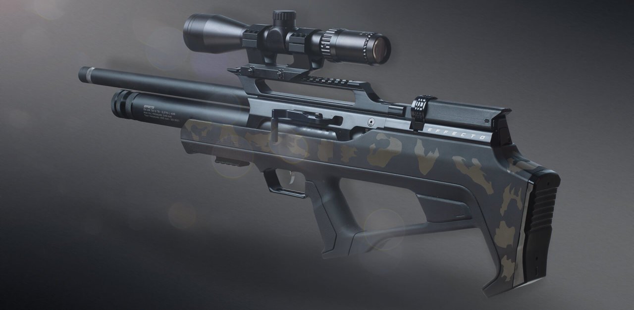 EFFECTO ZEON BULLPUP .22 CAL (LW BARREL) - CAMO - Tophatter's Army Deals RIFLES - Tophatter Daily Deals