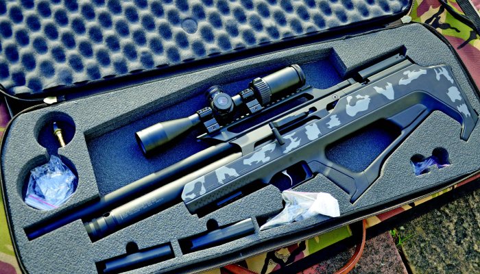 EFFECTO ZEON BULLPUP .22 CAL (LW BARREL) - CAMO - Tophatter's Army Deals RIFLES - Tophatter Daily Deals