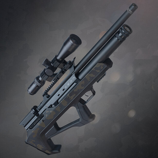 EFFECTO ZEON BULLPUP .22 CAL (LW BARREL) - CAMO - Tophatter's Army Deals RIFLES - Tophatter Daily Deals