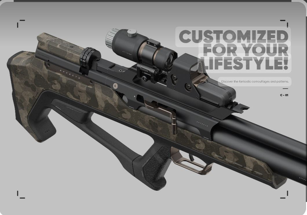 EFFECTO ZEON BULLPUP .22 CAL (LW BARREL) - CAMO - Tophatter's Army Deals RIFLES - Tophatter Daily Deals