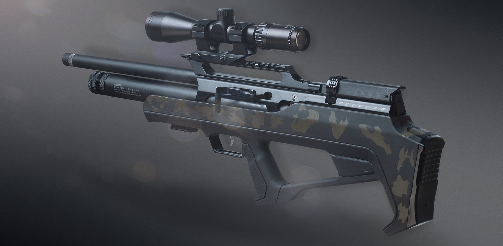 EFFECTO ZEON BULLPUP .22 CAL (LW BARREL) - CAMO - Tophatter's Army Deals RIFLES - Tophatter Daily Deals