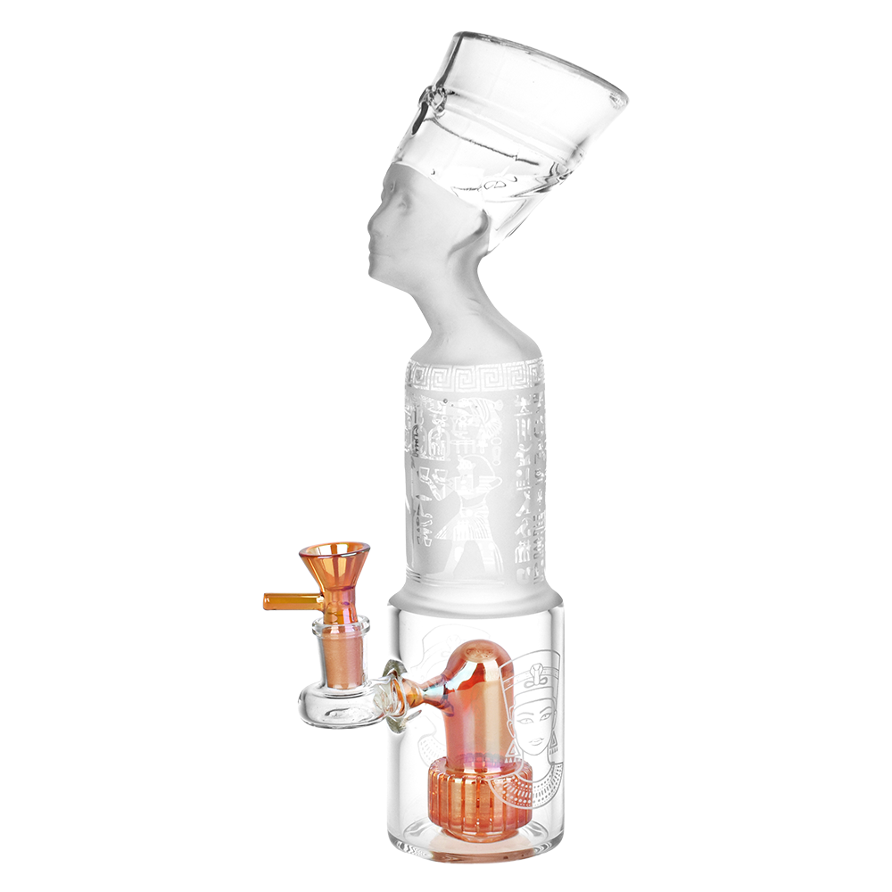 Egyptian Queen Frosted Bong Bongs - Tophatter Daily Deals