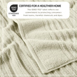 Luxury Combed Cotton Bath Towel Set - Karina Collection Bath - Tophatter Daily Deals