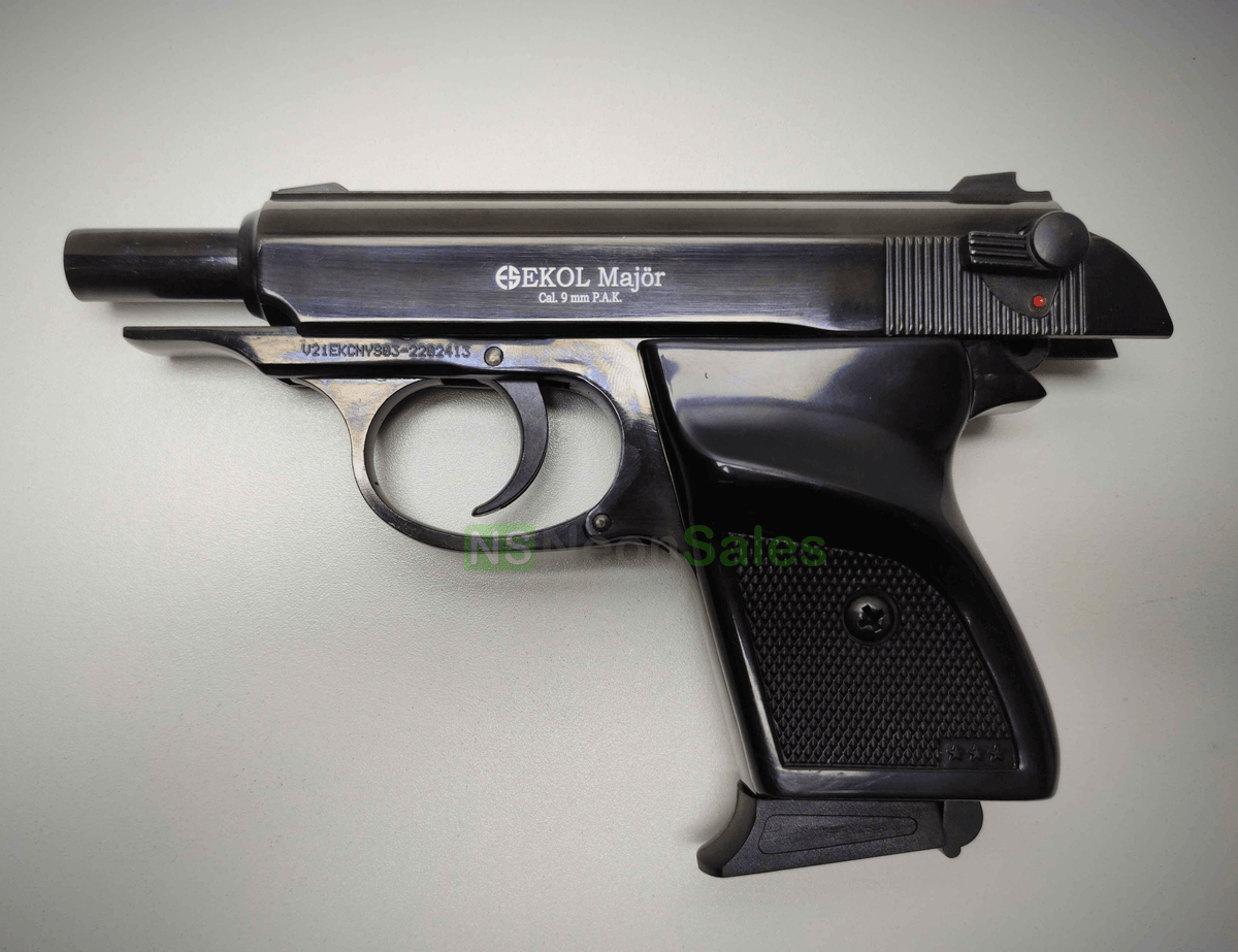 EKOL MAJOR BLANK GUN + 10 BLANKS + HOLSTER - Tophatter's Army Deals COMBOS - Tophatter Daily Deals
