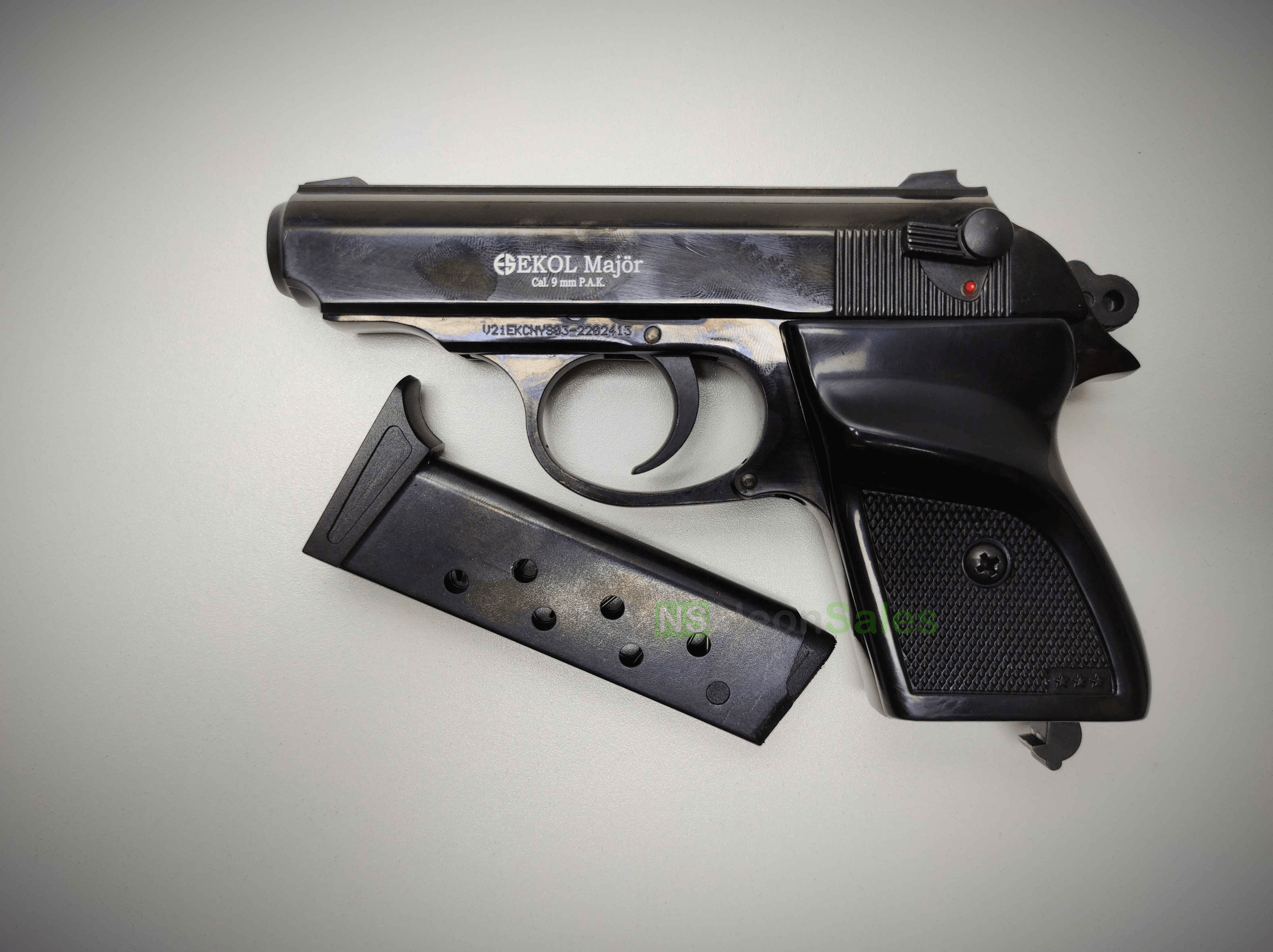 EKOL MAJOR BLANK GUN + 10 BLANKS + HOLSTER - Tophatter's Army Deals COMBOS - Tophatter Daily Deals