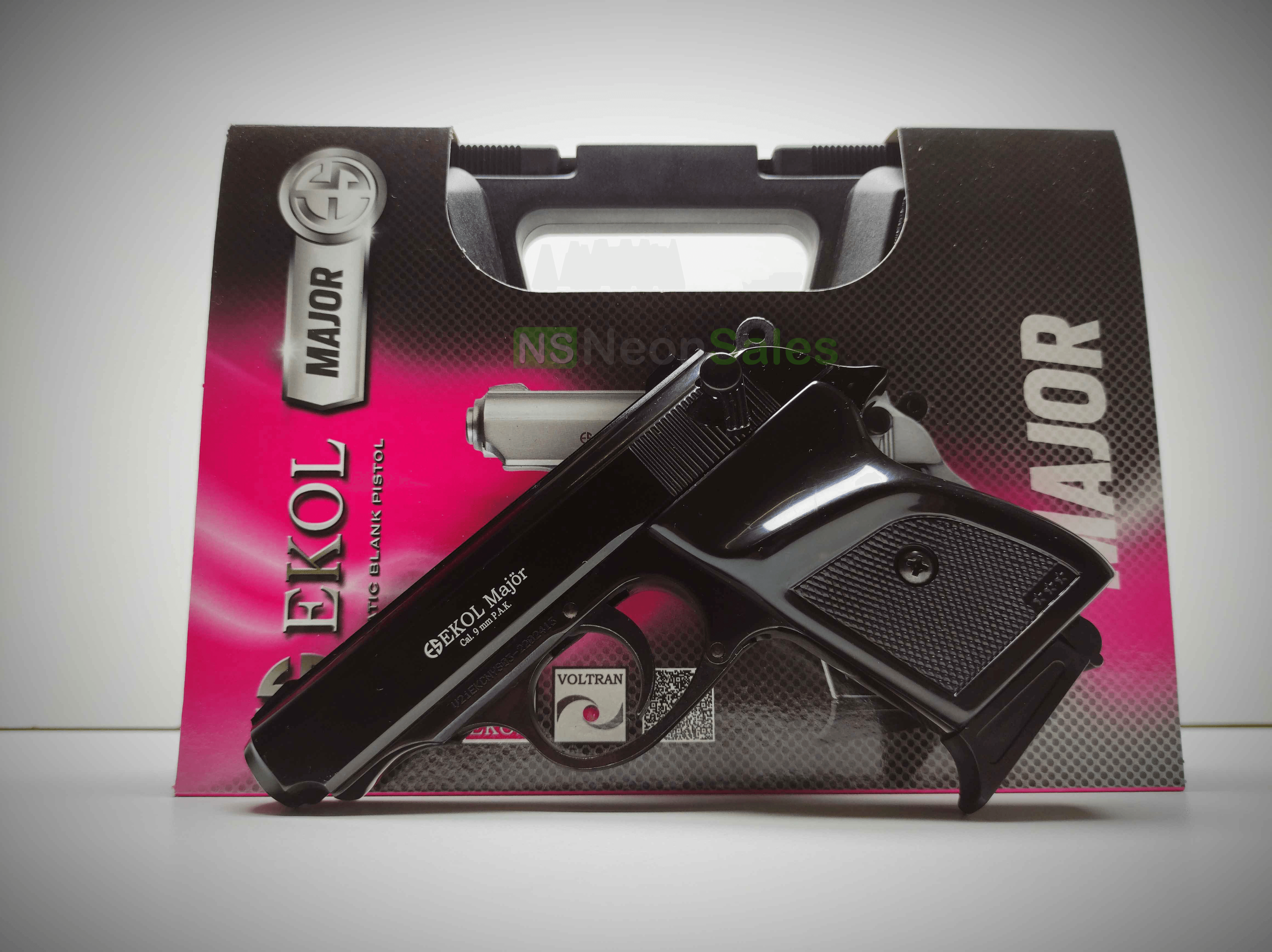 EKOL MAJOR (PM REPLICA) COMPACT BLANK GUN - BLUED - Tophatter's Army Deals BLANK GUNS - Tophatter Daily Deals