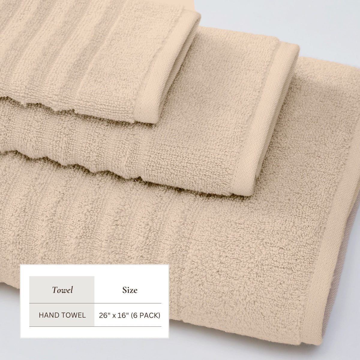 Luxury Combed Cotton Bath Towel Set - Karina Collection Bath - Tophatter Daily Deals