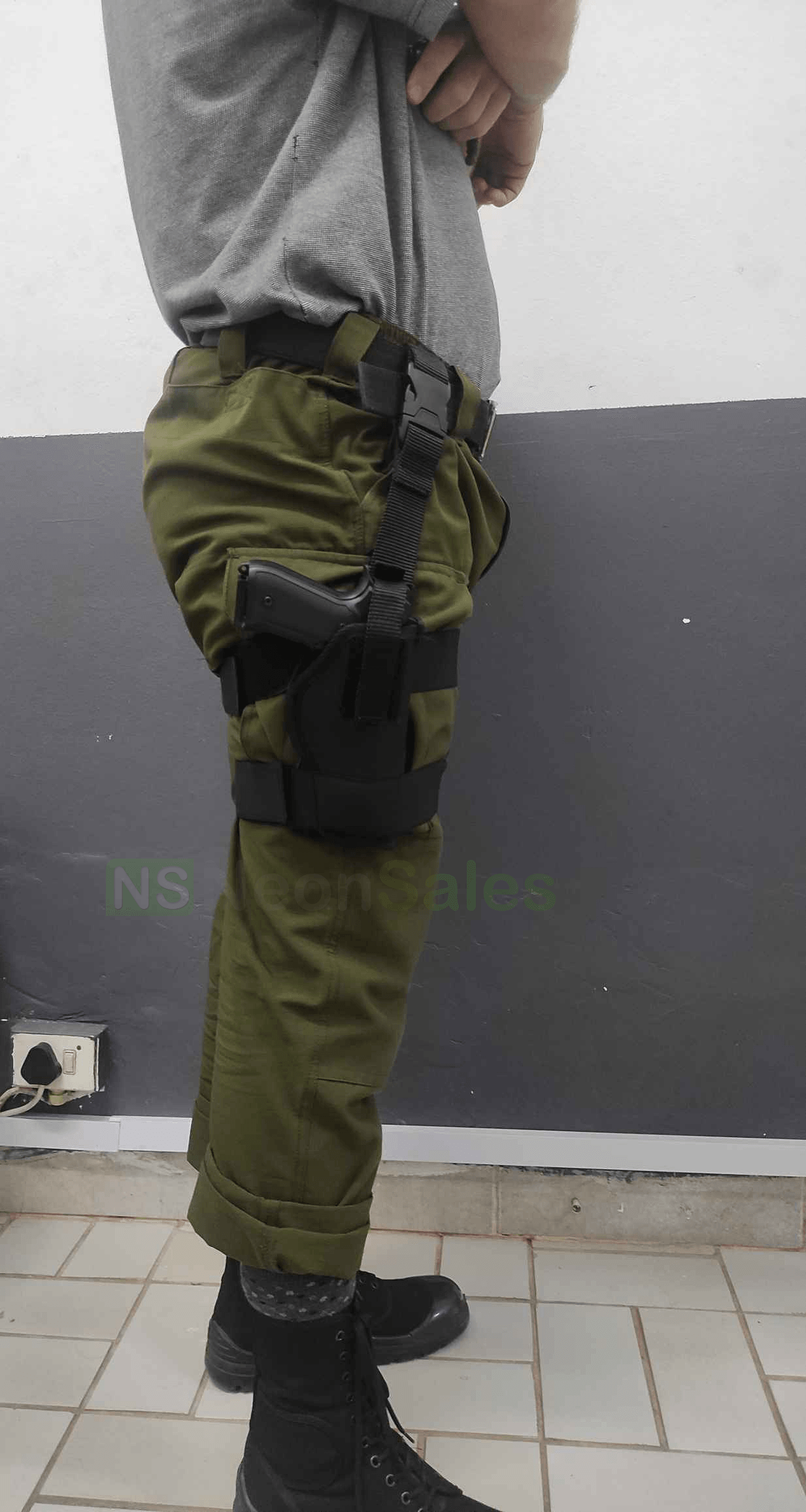 EL PASO CORDURA COMBAT DROPLEG (OWB) - LARGE AUTO - Tophatter's Army Deals HOLSTERS & BAGS - Tophatter Daily Deals
