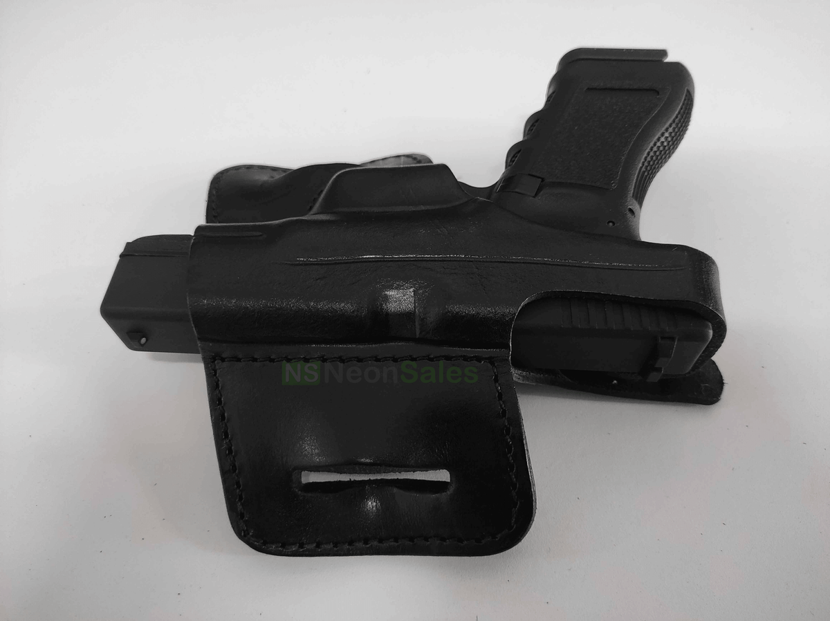 EL PASO HARD LEATHER BIKINI HOLSTER, GLOCK 17/19 - Tophatter's Army Deals HOLSTERS & BAGS - Tophatter Daily Deals