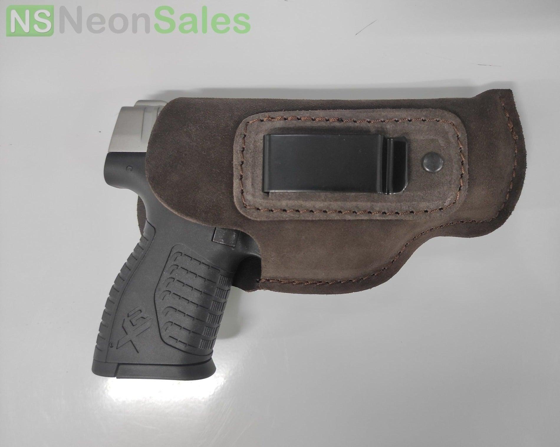 EL PASO SUEDE CLIP-ON (IWB) - MEDIUM RAIL - Tophatter's Army Deals HOLSTERS & BAGS - Tophatter Daily Deals