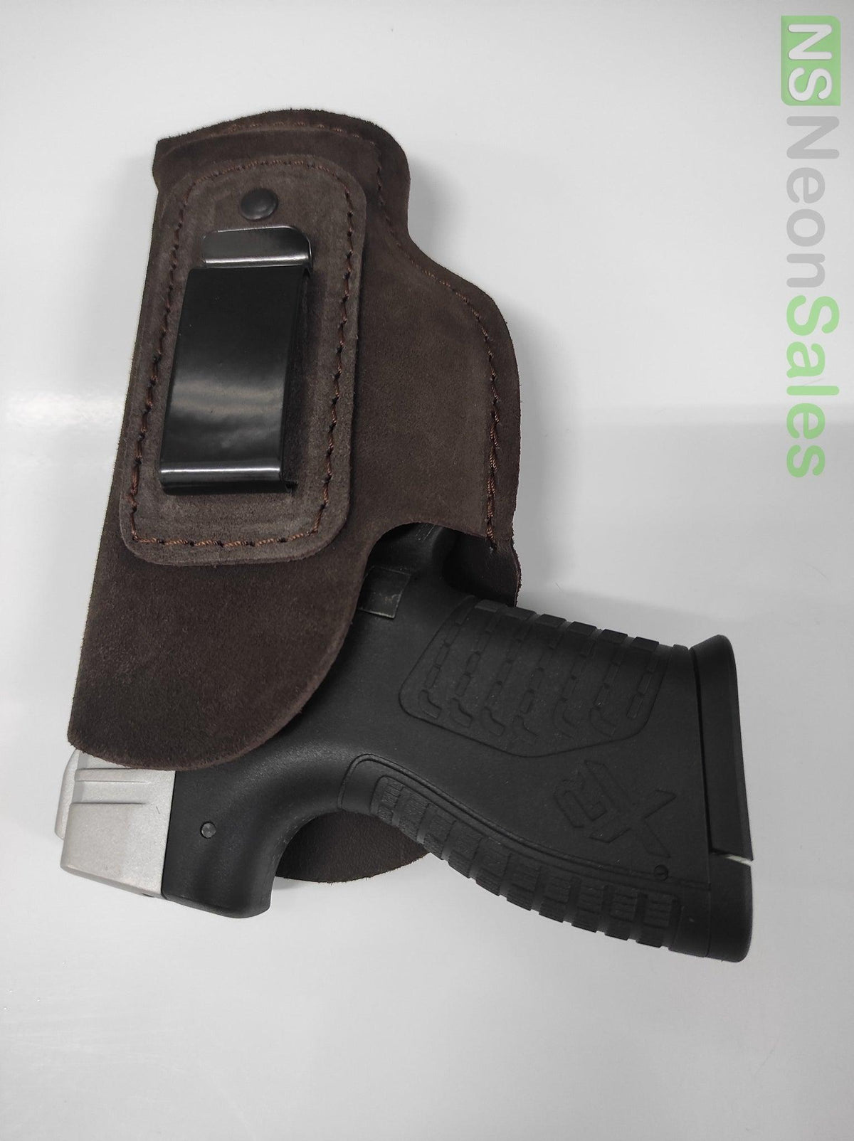 EL PASO SUEDE CLIP-ON (IWB) - MEDIUM RAIL - Tophatter's Army Deals HOLSTERS & BAGS - Tophatter Daily Deals