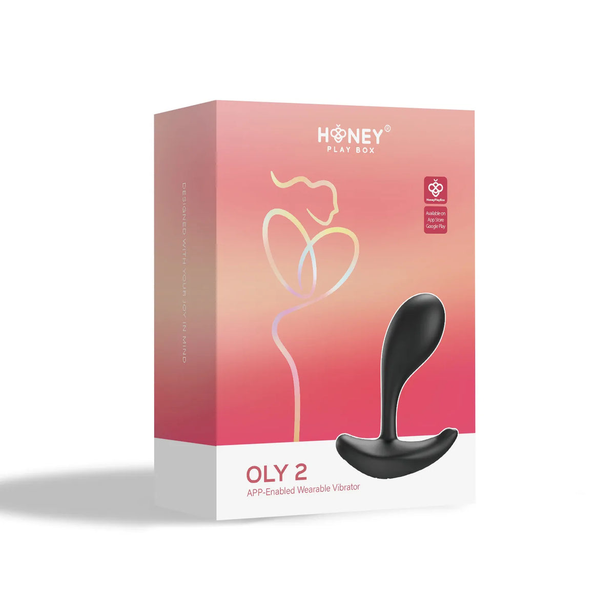 Oly 2 (Black) – App-Enabled Wearable Vibrator > Sex Toys For Ladies > Panty Vibes - Tophatter Daily Deals