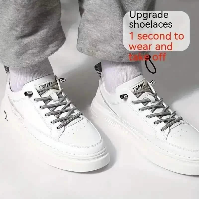 Elastic Shoelaces - 100CM Long, Easy, Durable and Comfortable Men's Shoes - Tophatter Daily Deals