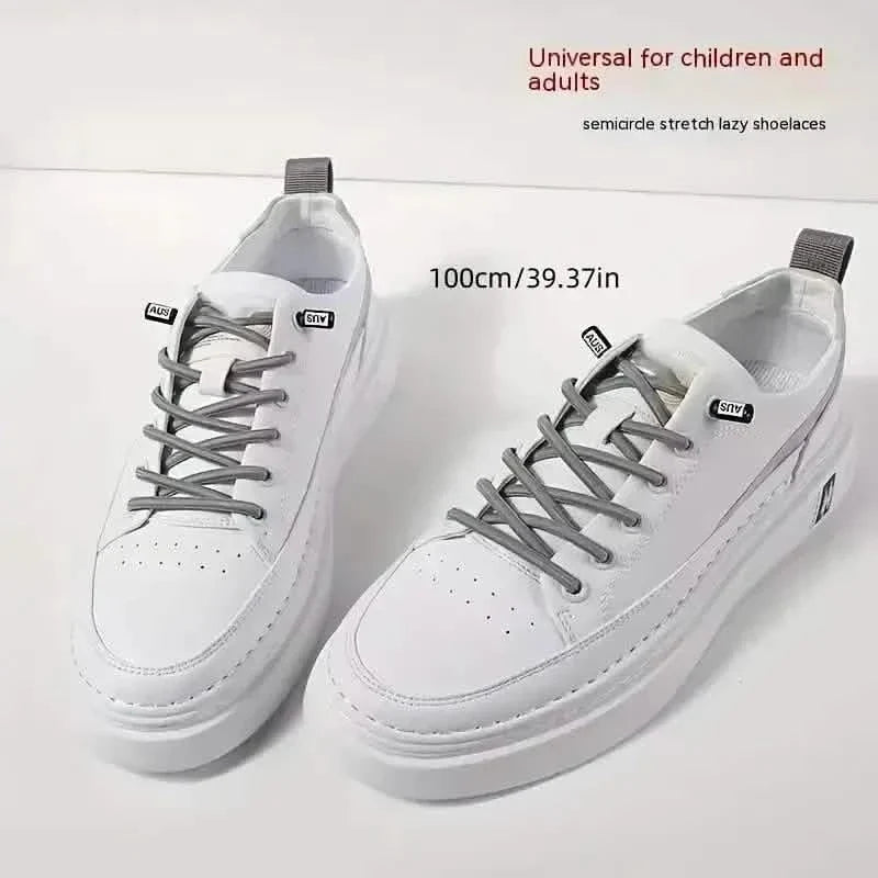 Elastic Shoelaces - 100CM Long, Easy, Durable and Comfortable Men's Shoes - Tophatter Daily Deals