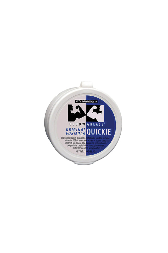 Elbow Grease - Original Cream Formula - Oil Based Lubricant 1oz Liquid - Tophatter Daily Deals