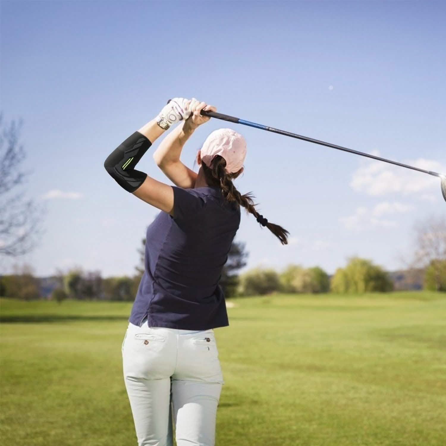 Elbow Support Brace Compression Health & Wellness - Tophatter Daily Deals