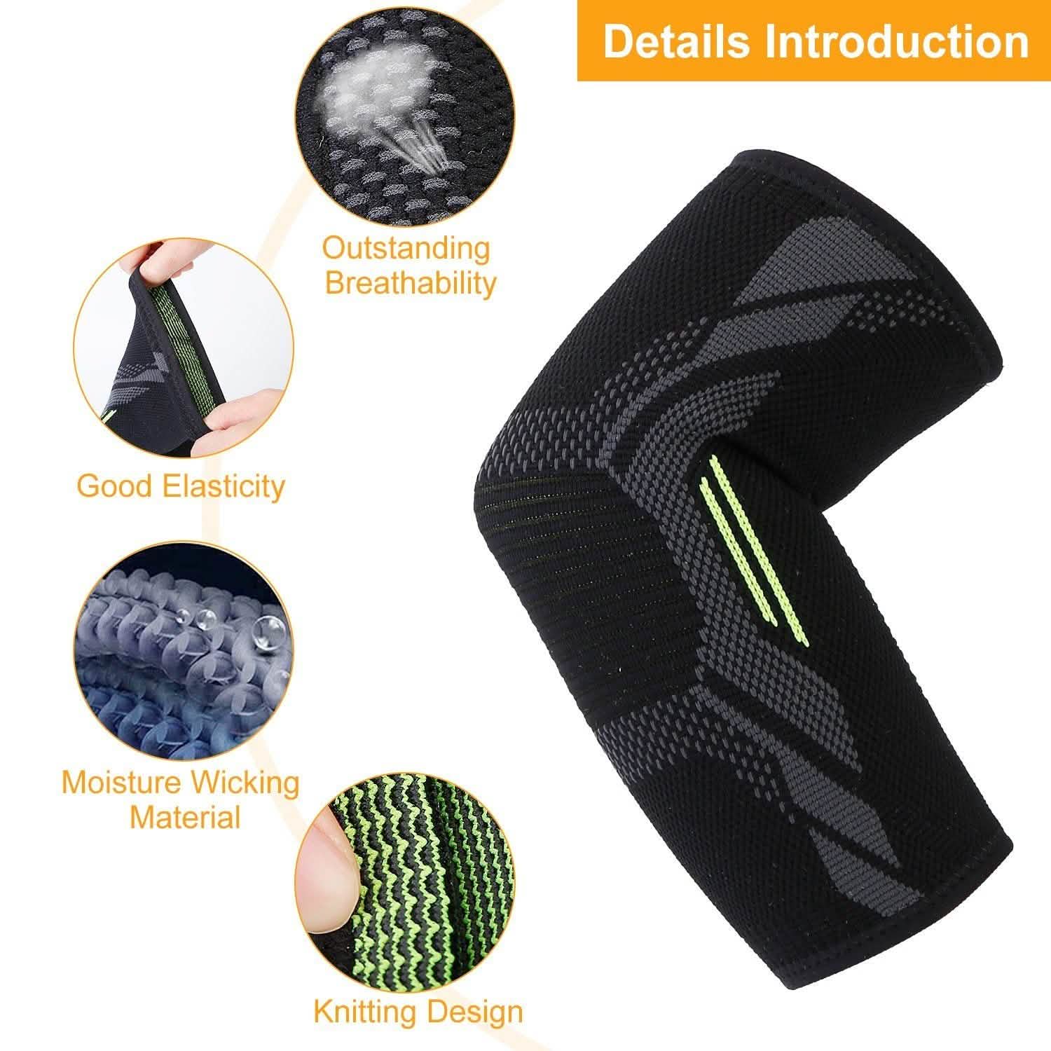 Elbow Support Brace Compression Health & Wellness - Tophatter Daily Deals
