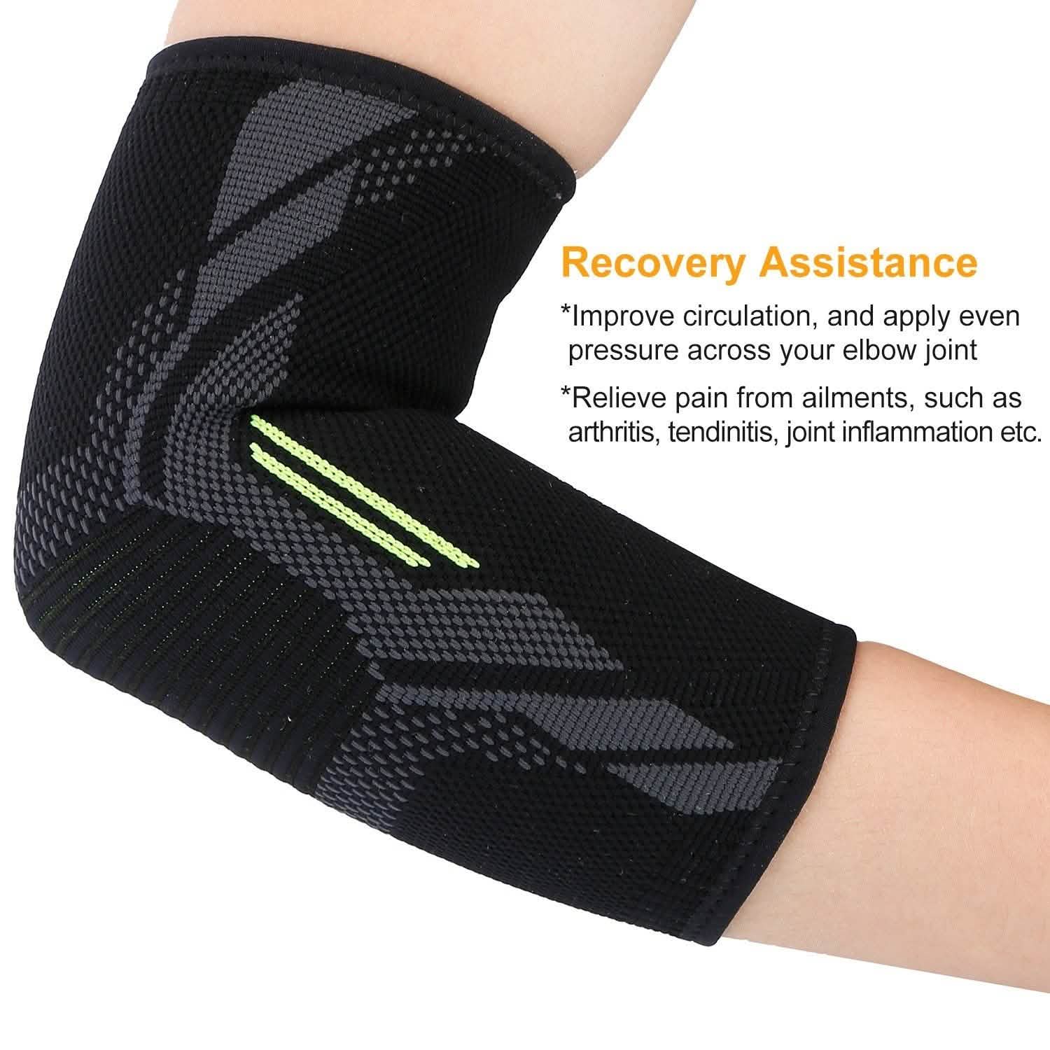 Elbow Support Brace Compression Health & Wellness - Tophatter Daily Deals