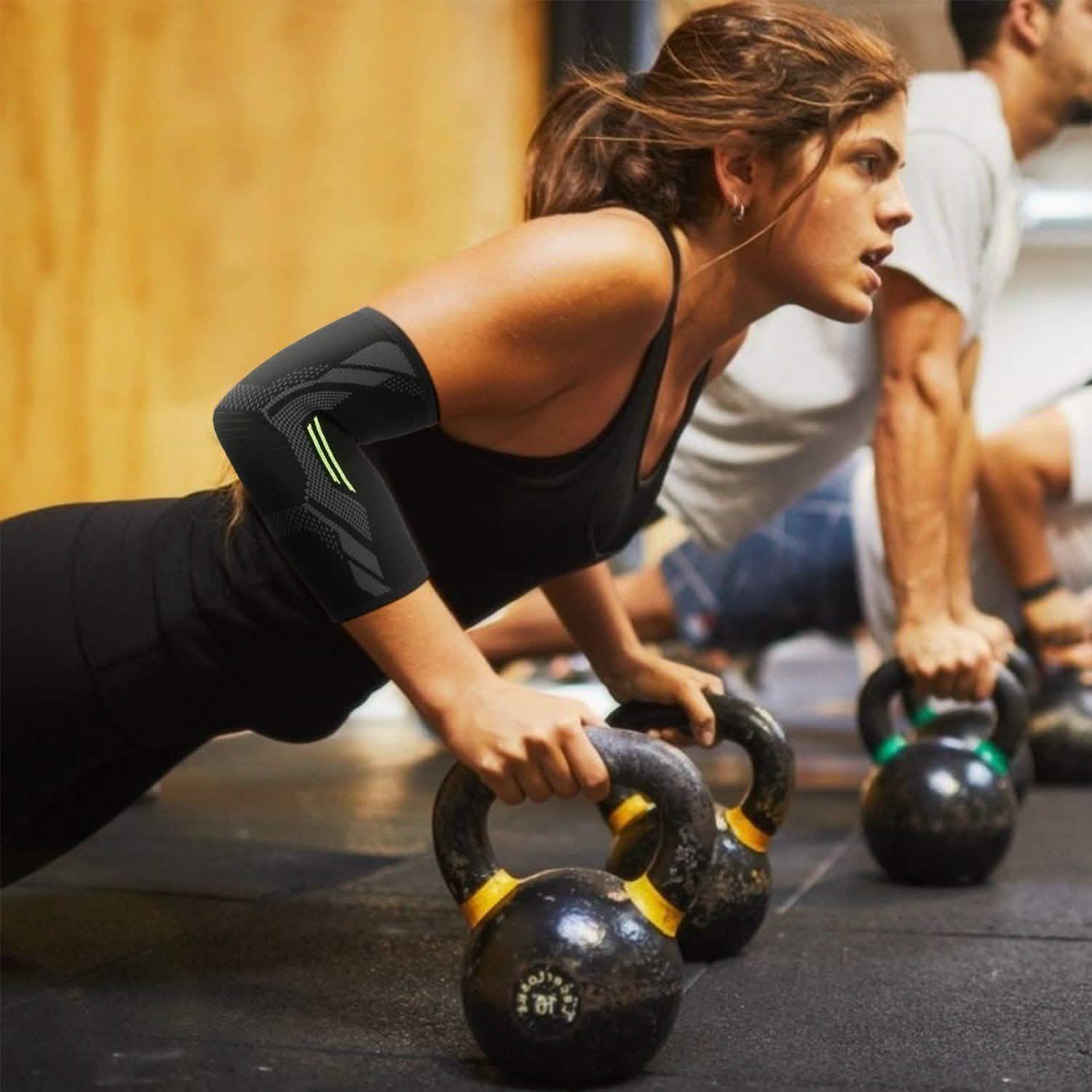 Elbow Support Brace Compression Health & Wellness - Tophatter Daily Deals