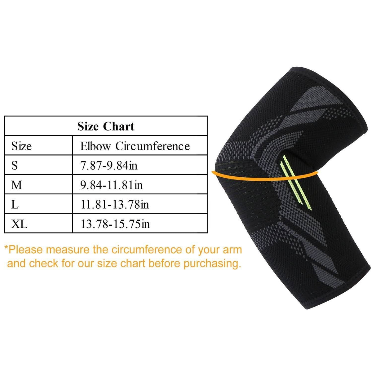 Elbow Support Brace Compression Health & Wellness - Tophatter Daily Deals