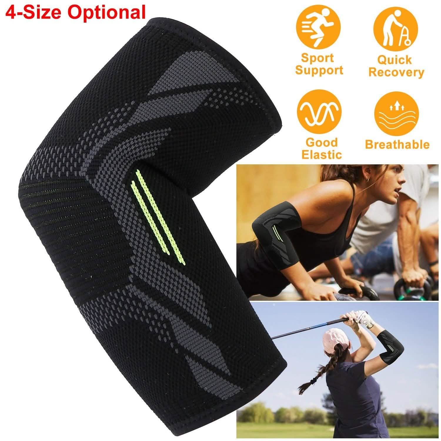 Elbow Support Brace Compression Health & Wellness - Tophatter Daily Deals