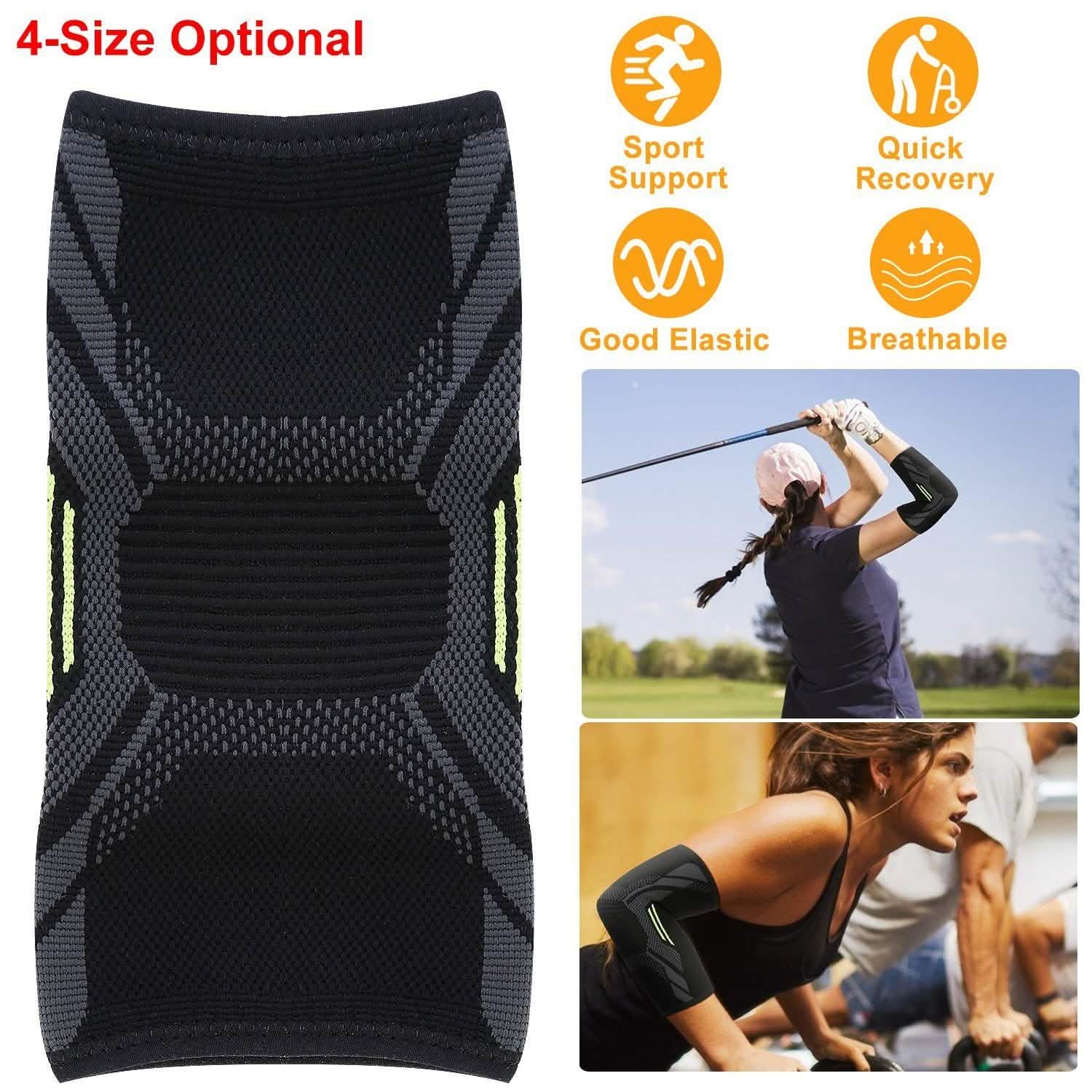 Elbow Support Brace Compression Health & Wellness - Tophatter Daily Deals