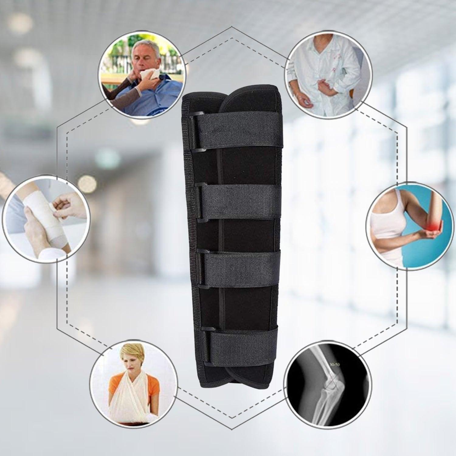 Elbow Joint Brace - Adjustable Arm Elbow Shoulder Support Splint Strap Relief Pain Correct Upper Limb Health Care - Tophatter Daily Deals