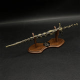 Metal ER Swords Metal Weapons Mini Replica 32 Options Sacred Relic Sword & Oak Wood Stand - Tophatter Daily Deals