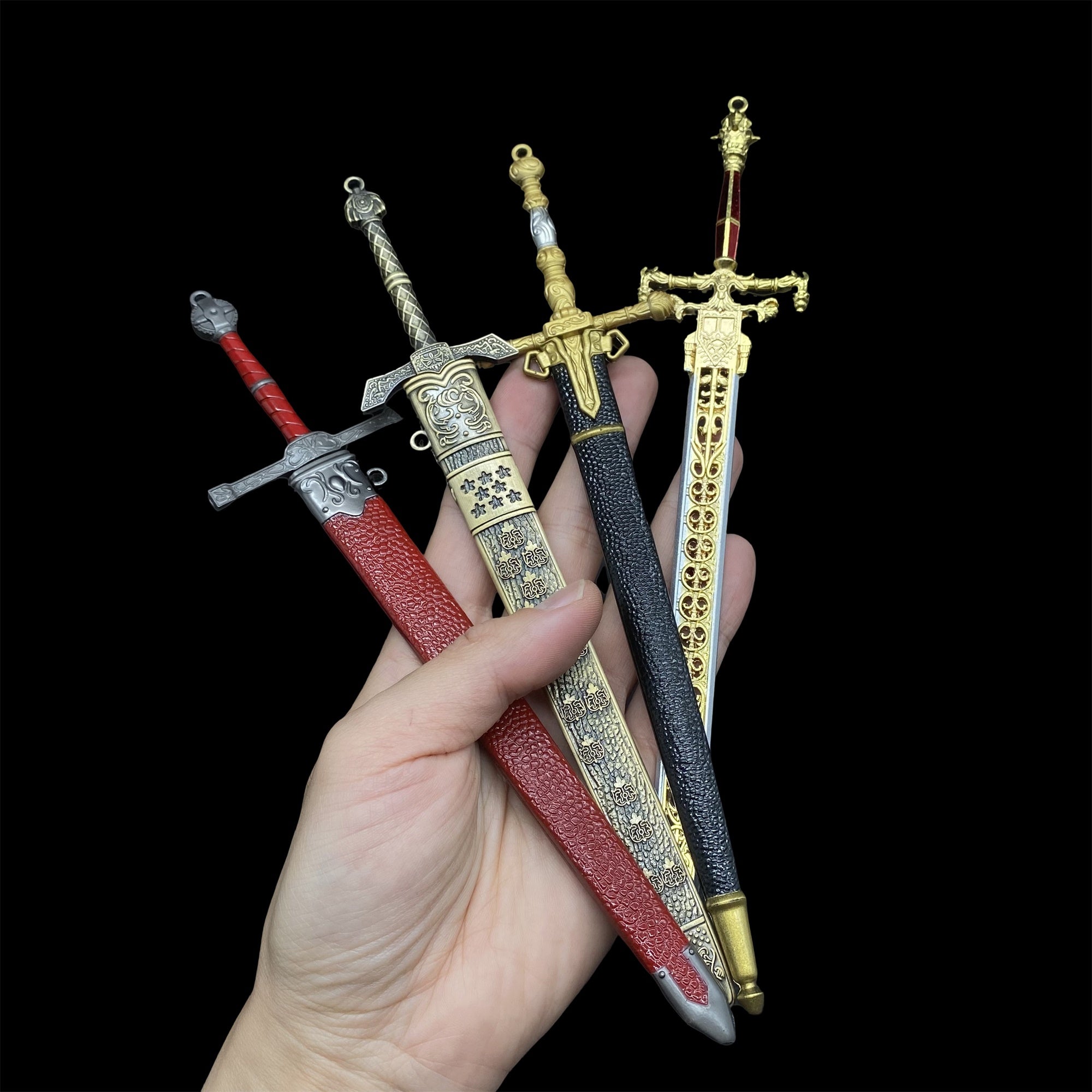 Metal ER Swords Metal Weapons Mini Replica 32 Options - Tophatter Daily Deals