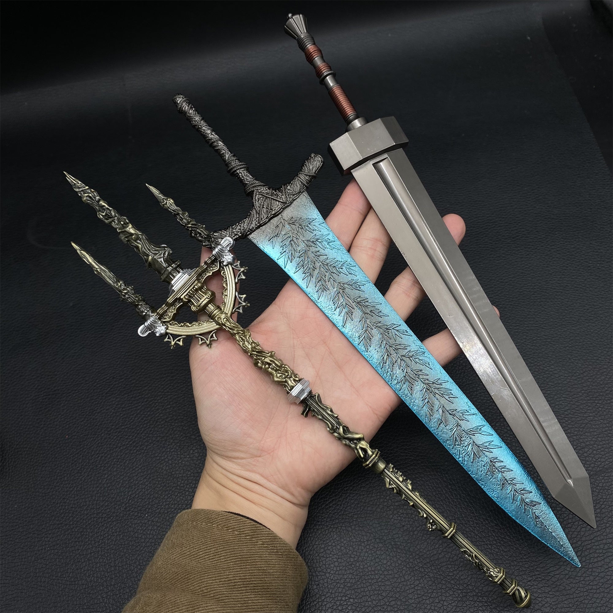 Metal ER Swords Metal Weapons Mini Replica 32 Options - Tophatter Daily Deals