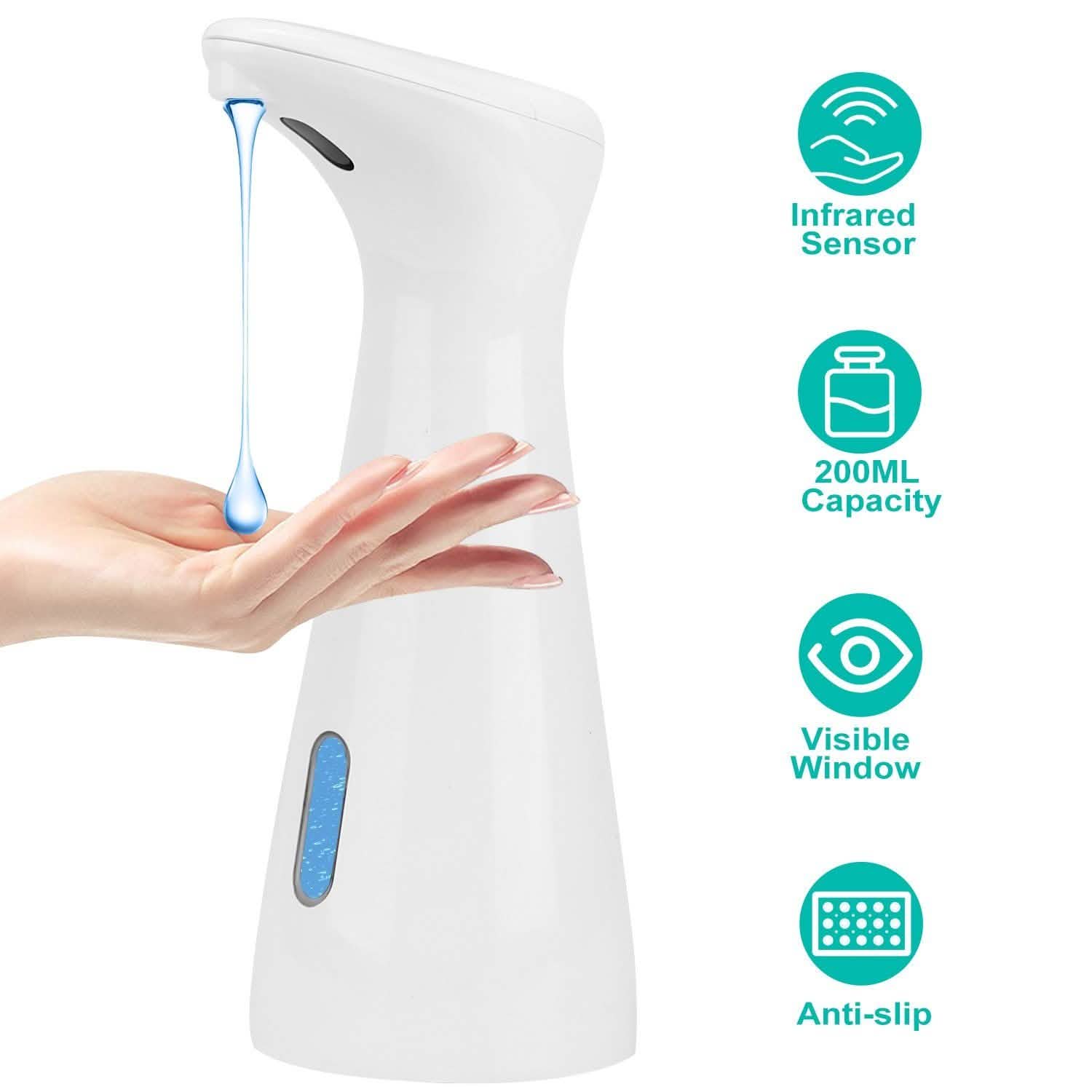 Electric Automatic Soap Dispenser Bath - Tophatter Daily Deals
