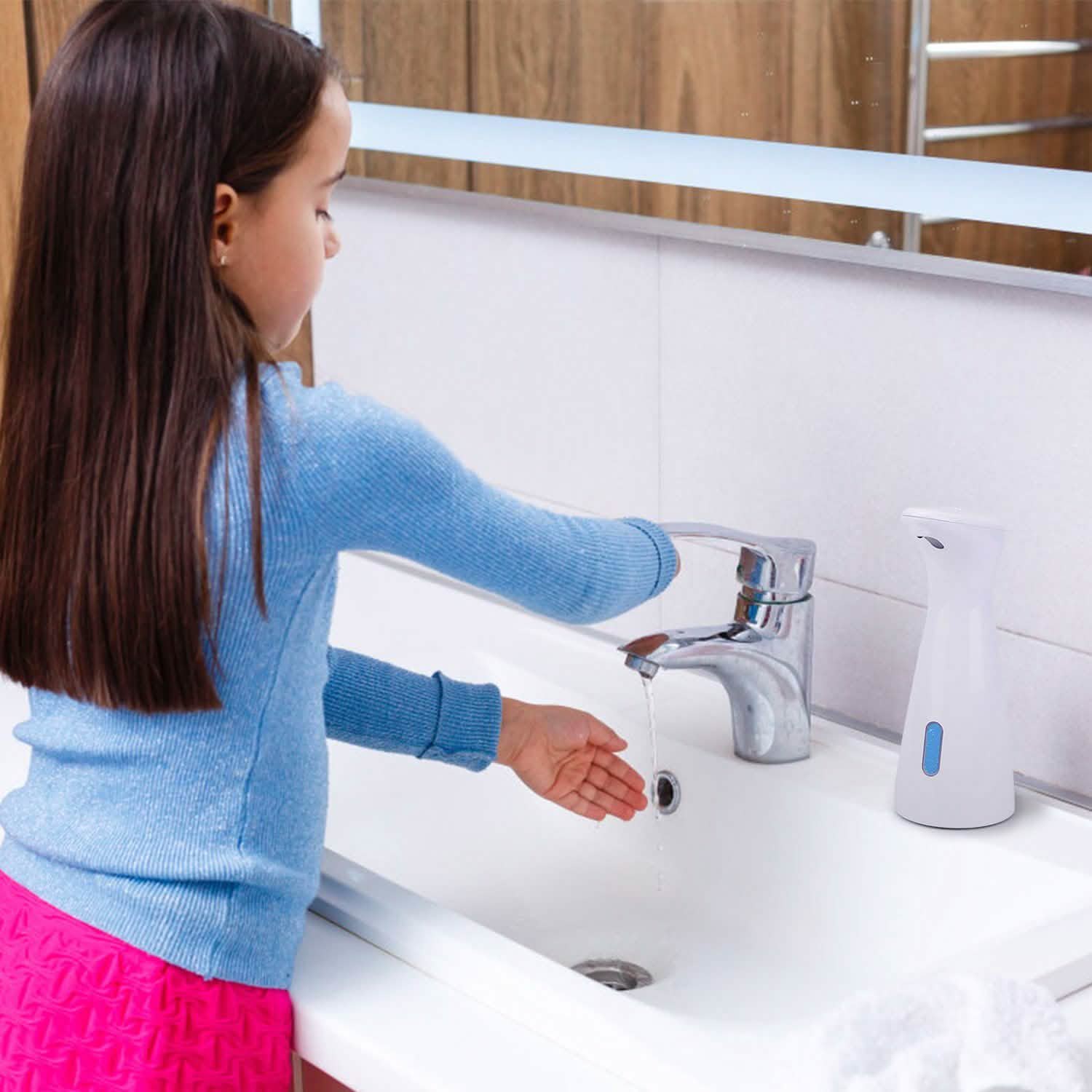 Electric Automatic Soap Dispenser Bath - Tophatter Daily Deals