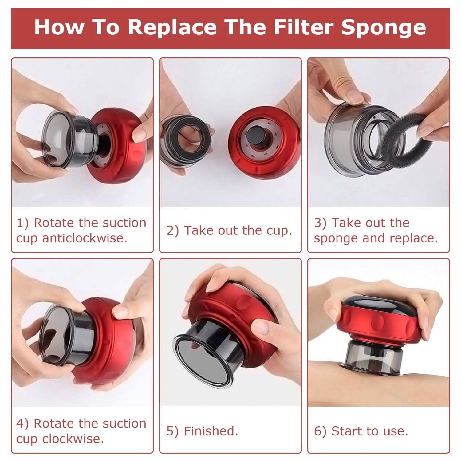 Electric Back Scraping Machine Vacuum Therapy Cupping Device Health & Wellness - Tophatter Daily Deals