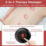 Electric Back Scraping Machine Vacuum Therapy Cupping Device Health & Wellness - Tophatter Daily Deals