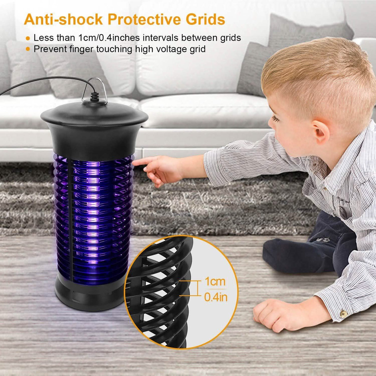 Electric Bug Zapper Mosquito Killer Pest Control - Tophatter Daily Deals