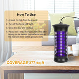 Electric Bug Zapper Mosquito Killer Pest Control - Tophatter Daily Deals