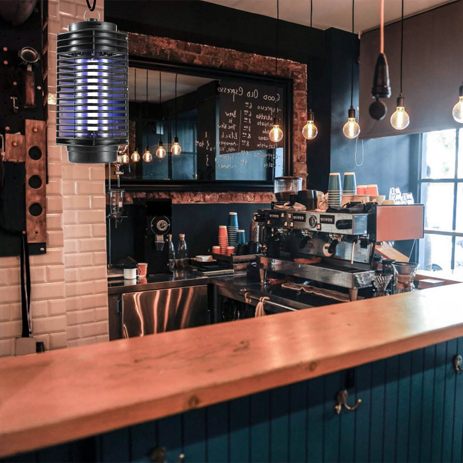 Electric Bug Zapper UV Light Flying Zapper Insect Killer Lamp Pest Control - Tophatter Daily Deals