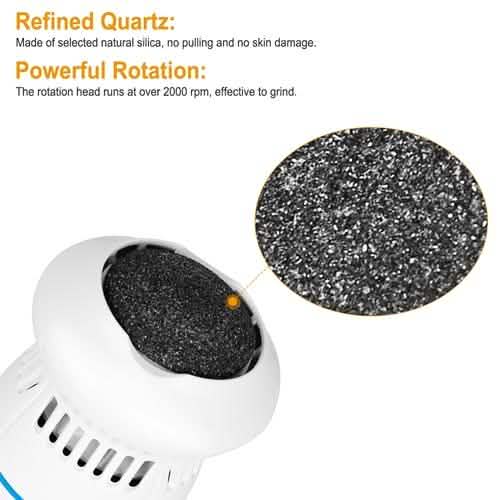 Electric Callus Grinder USB Rechargeable Beauty & Personal Care - Tophatter Daily Deals