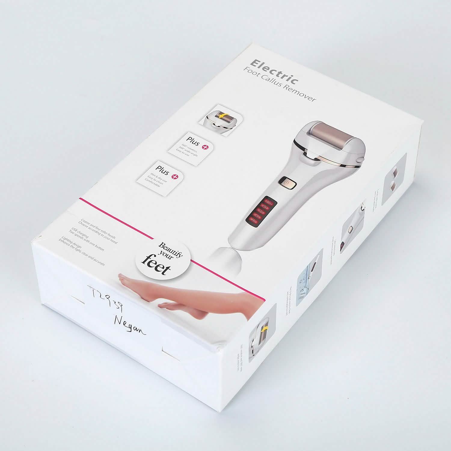 Electric Callus Remover USB Rechargeable Foot Scrubber Beauty & Personal Care - Tophatter Daily Deals