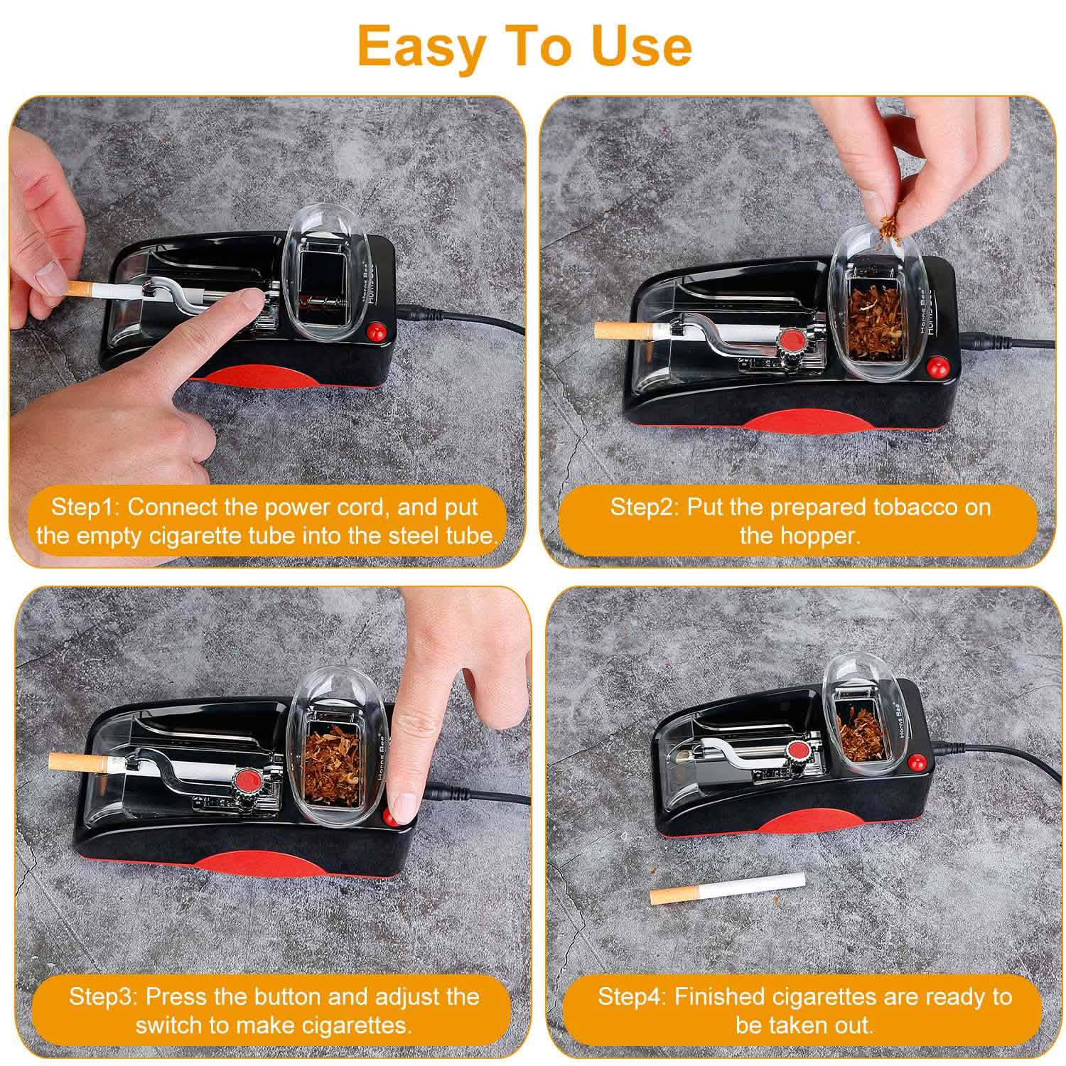 Electric Cigarette Rolling Machine Everything Else - Tophatter Daily Deals