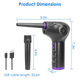 Electric Cordless Air Duster Blower Compressed Air Duster Household Appliances - Tophatter Daily Deals