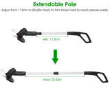 Electric Cordless Grass Trimmer Garden & Patio - Tophatter Daily Deals