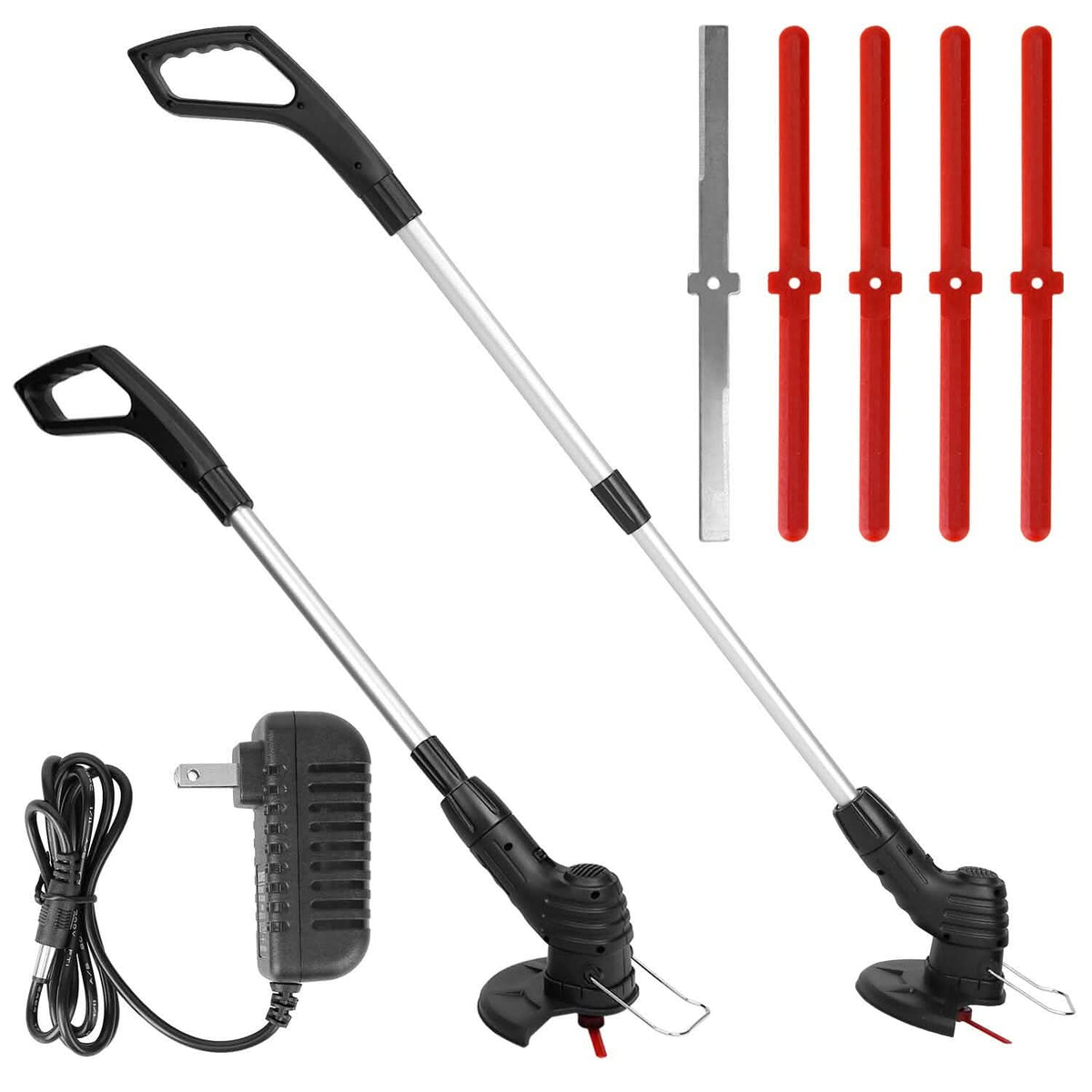 Electric Cordless Grass Trimmer Garden & Patio - Tophatter Daily Deals