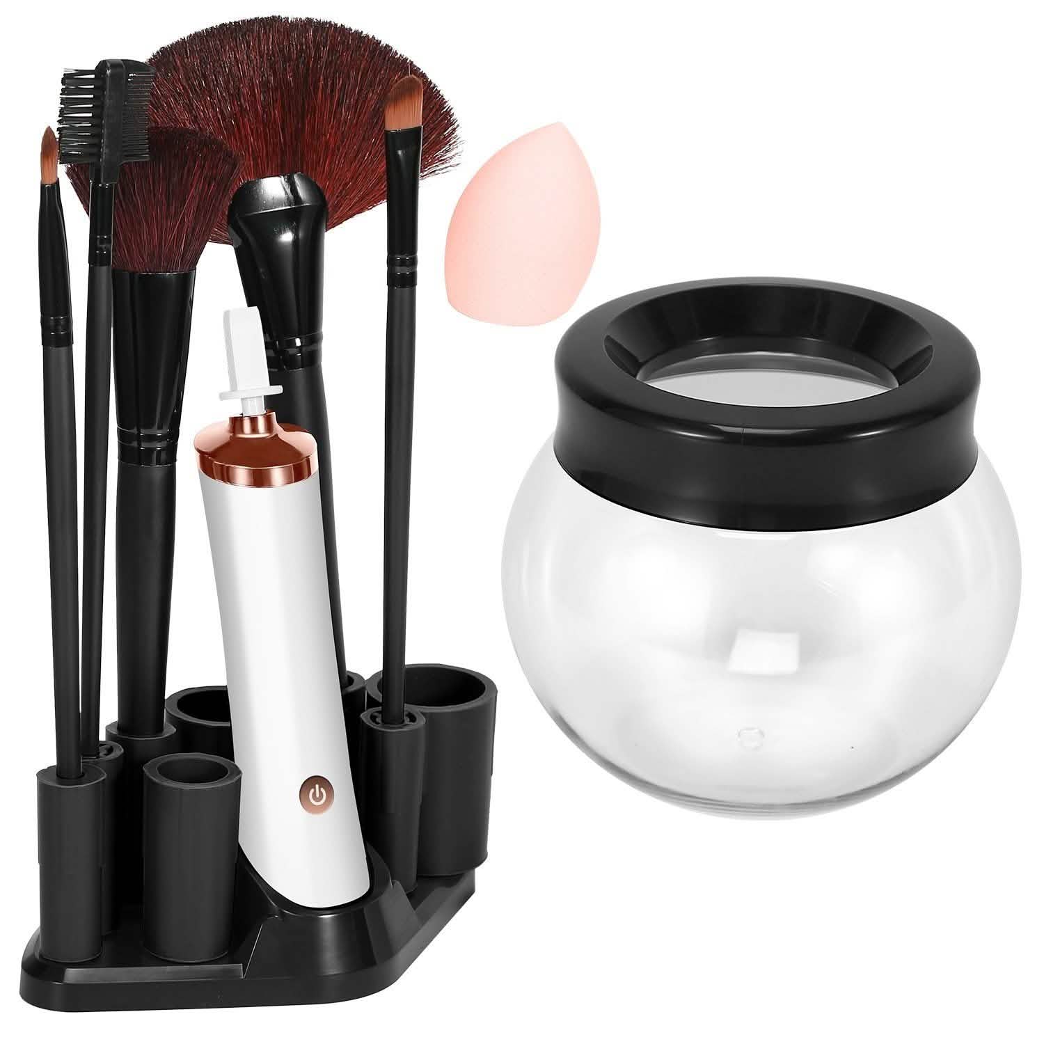 Electric Cosmetic Makeup Brush Cleaner Dryer Beauty & Personal Care - Tophatter Daily Deals