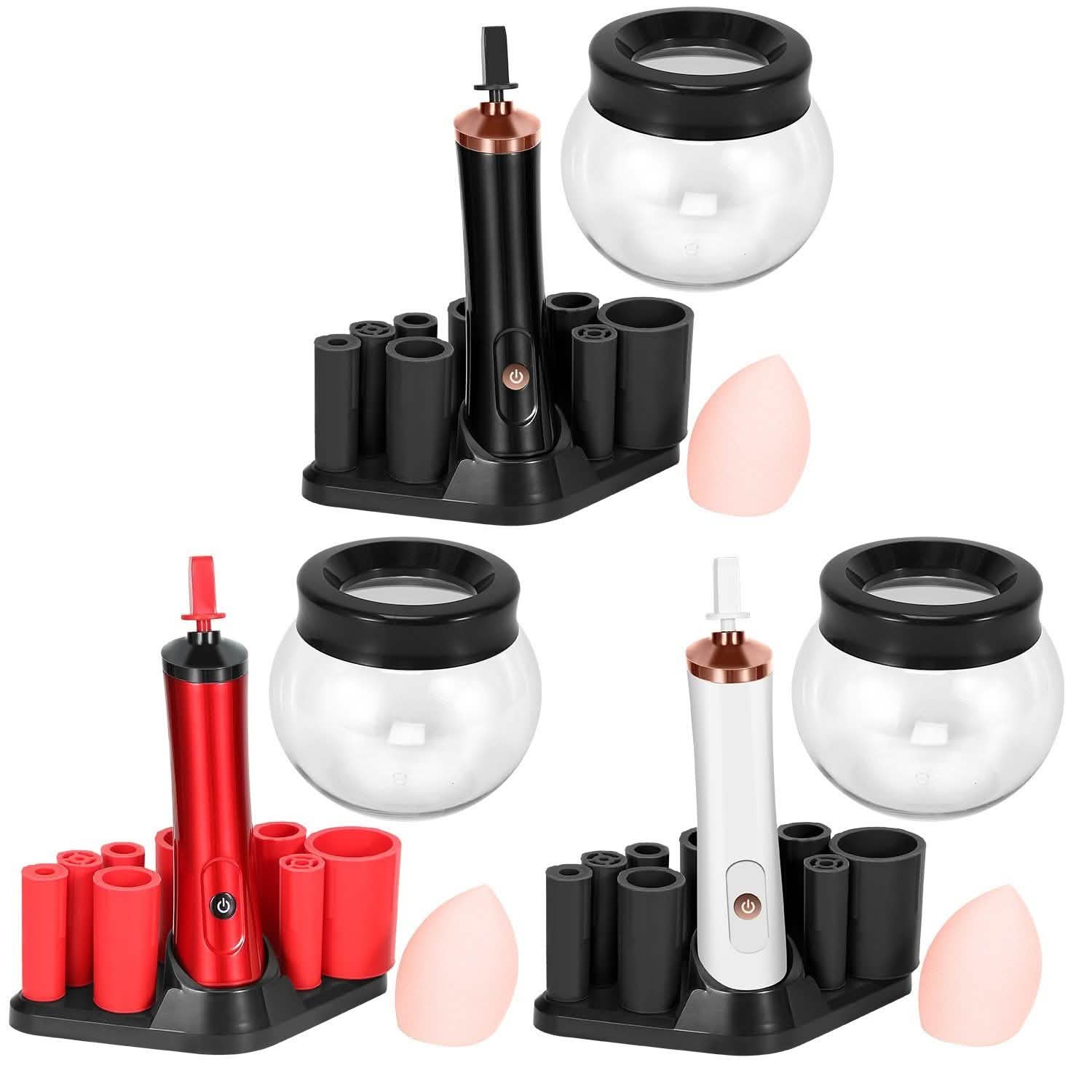 Electric Cosmetic Makeup Brush Cleaner Dryer Beauty & Personal Care - Tophatter Daily Deals